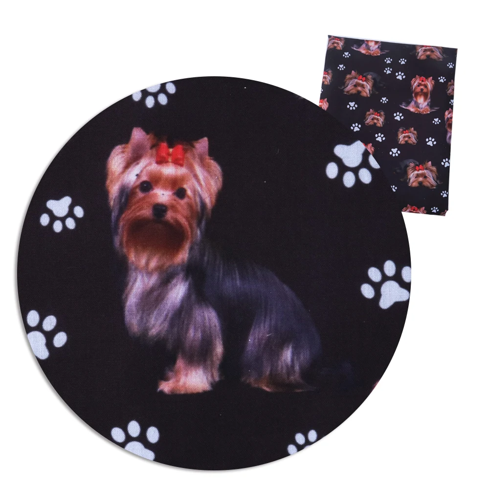 Новинка, 50*145 см, животные, пэчворк, полиэстер, хлопок, ткань для детской ткани, домашний текстиль для шитья, Tilda, куклы, c3315