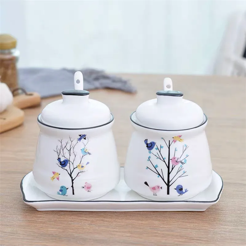 PROD 1005003270289898 Nordic Ceramic Seasoning Box Household Soy Sauce
Vinegar Pot White Porcelain Oil Bottle Kitchen Tools Spice Jars Sugar
Bowl