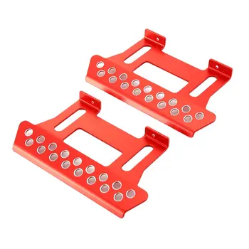 

1 Pair 313 Frame Climbing Car Metal Foot Pedal Side Pedal for SCX10 90046 90047 RC Car Upgrade Accessories