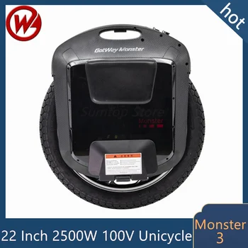 Günstige Begode Gotway Monster 3 Einrad Selbst Balance Elektro Roller 22 Zoll 2500W Motor 84V /100V Batterie Monowheel Skate Hover Board