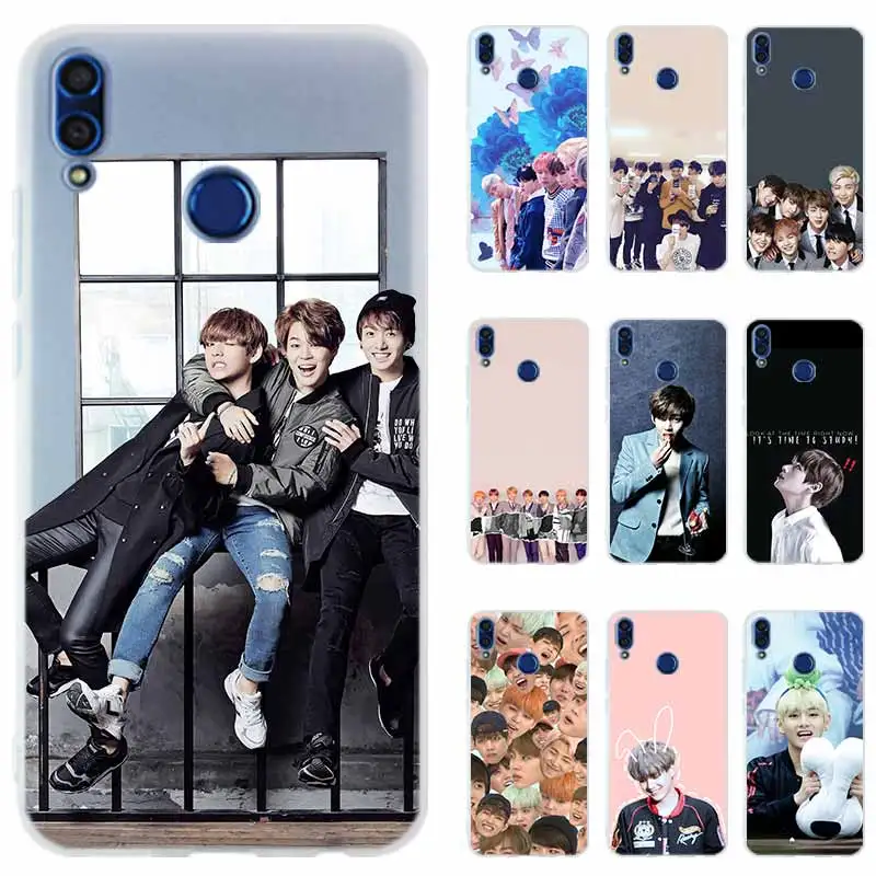 Силиконовый чехол для телефона huawei Honor 9 10 Lite 6 7 9 X 8X Max 7a pro 8a 8C V20 PLAY 10i 20i Hot Kpop Bangtan Boys Shell