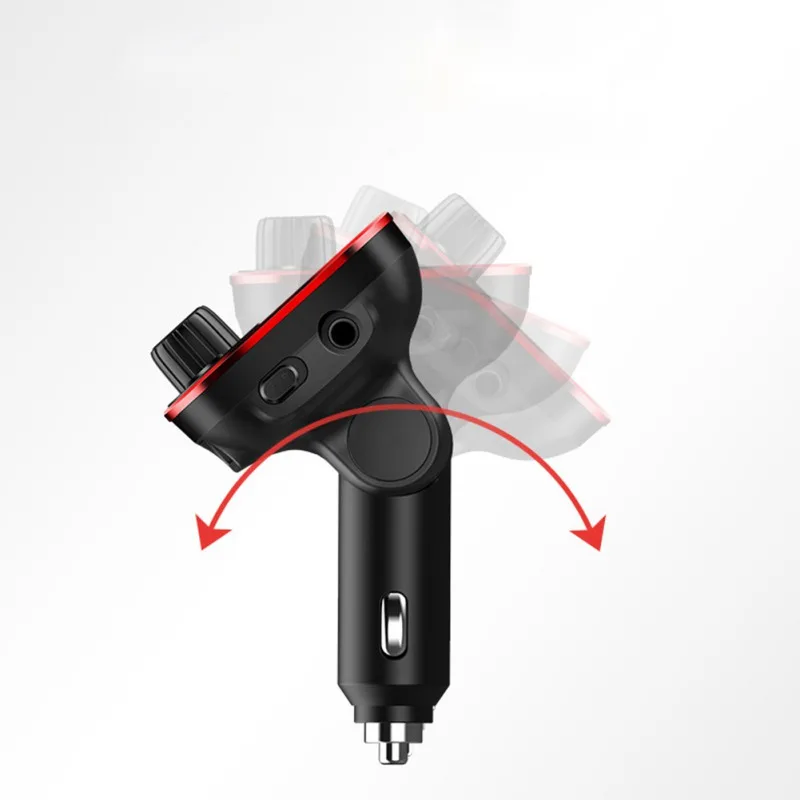 1 шт. автомобильный Bluetooth аудио адаптер громкой связи MP3 автомобильное зарядное устройство с 2 usb-портами многофункциональное