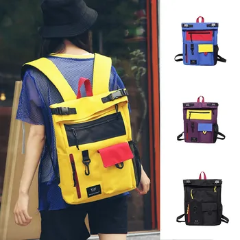 

Unisex Bag Fashion Roll Shoulder Bag Large Capacity Leisure Travel Backpack Designer Bags Zaino da donna Women Dropshipping