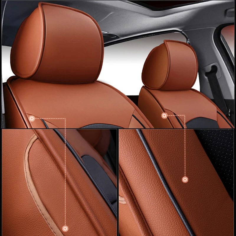 kokololee custom real leather car seat cover For nissan qashqai j10 almera n16 note x-trail t31 patrol y61 teana j31 car-styling