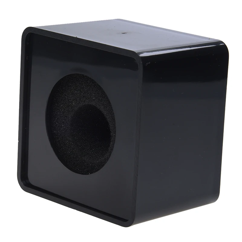ABKT 1pc Черный ABS Mic мини телефон интервью квадратный логотип флаг