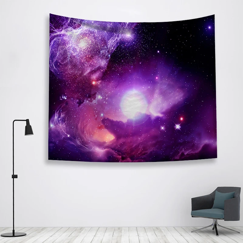 Красочные звездное небо стены Ttapestry висячие украшения богемный пляжный коврик дом Декор общежития МАНДАЛА ГОБЕЛЕН колдовство хиппи - Цвет: 1-21