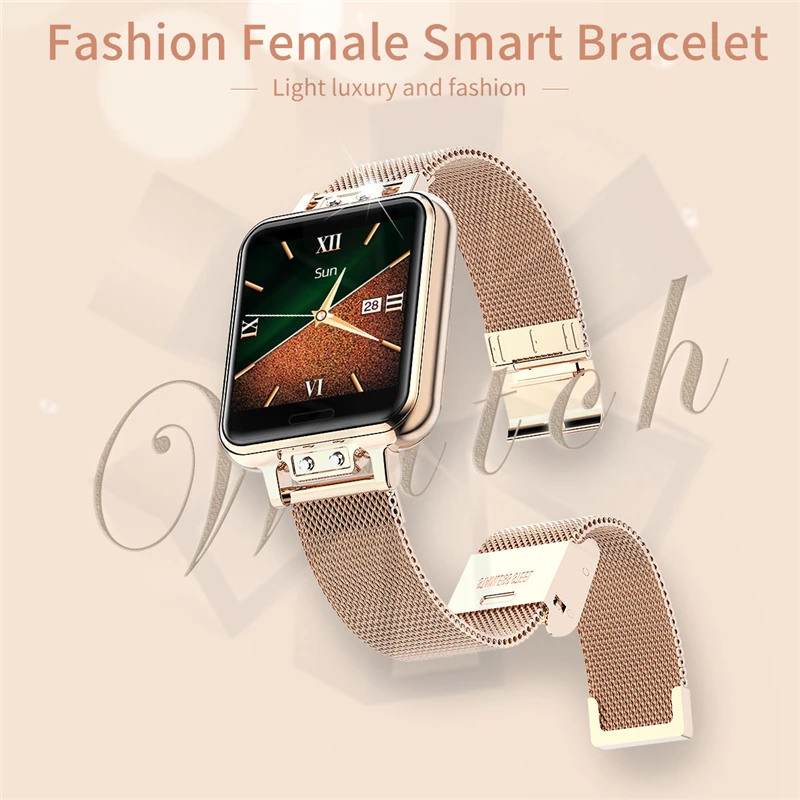 LIGE 2020 New Smart Watch Women Heart Rate Women Menstrual Cycle Multifunction Ladies Smartwatch Fitness Tracker For Android IOS
