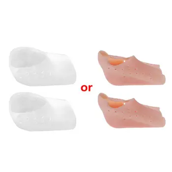 

2020 New Silicone Height Increasing Pad Heel Insole Cushion Soles Unisex Invisible Socks