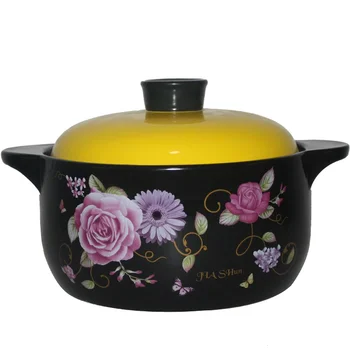 

Ceramic Pot With Handle Enamel Pot Lc Love Cooking Pot Ceramic Crock Baking Pan Cooking Pot Ceramic For Cooking Soup CNQ90CP 4