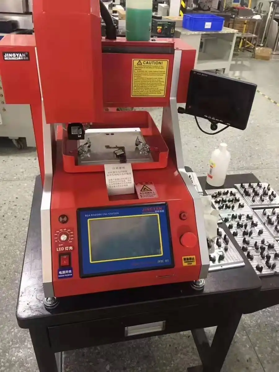 New Arrival JYIC-02 Auto BGA Mobile IC CNC Router Chipset Repair Milling Polishing Engraving Machine for IPhone MainBoard Rework