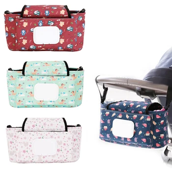 

Stroller Accessories Mummy Diaper Bag For Stroller Organizer Infant WaterProof Handbag Baby Care Multifunctional Storage Bags