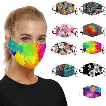 

1pc mascarillas Protective Face Mask Reuseable Washable Mouth-muffle Cloth Mouth Cover Masks FaceMasks mondmaskers mascarilla