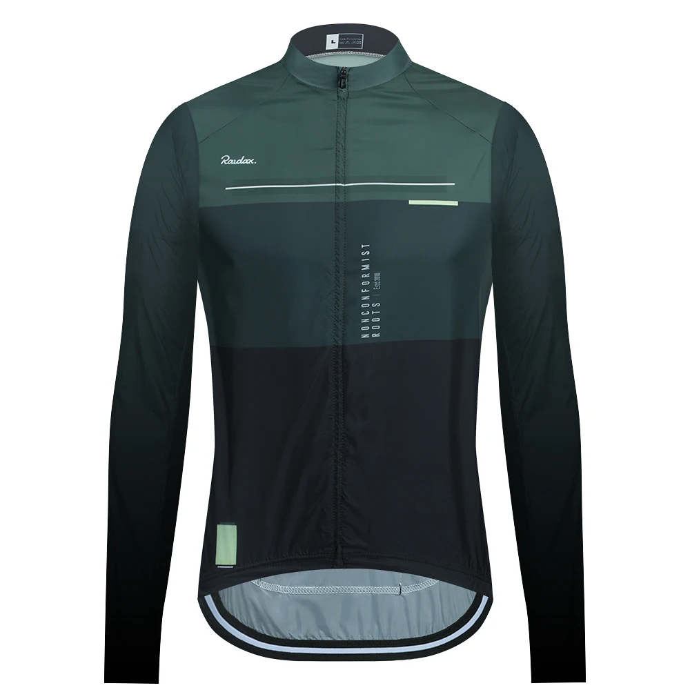 Unisex Cycling Jackets Bicycle Windproof Cycling Clothing Bike Maillot Sports Long-sleeved Light and Thin Jersey
