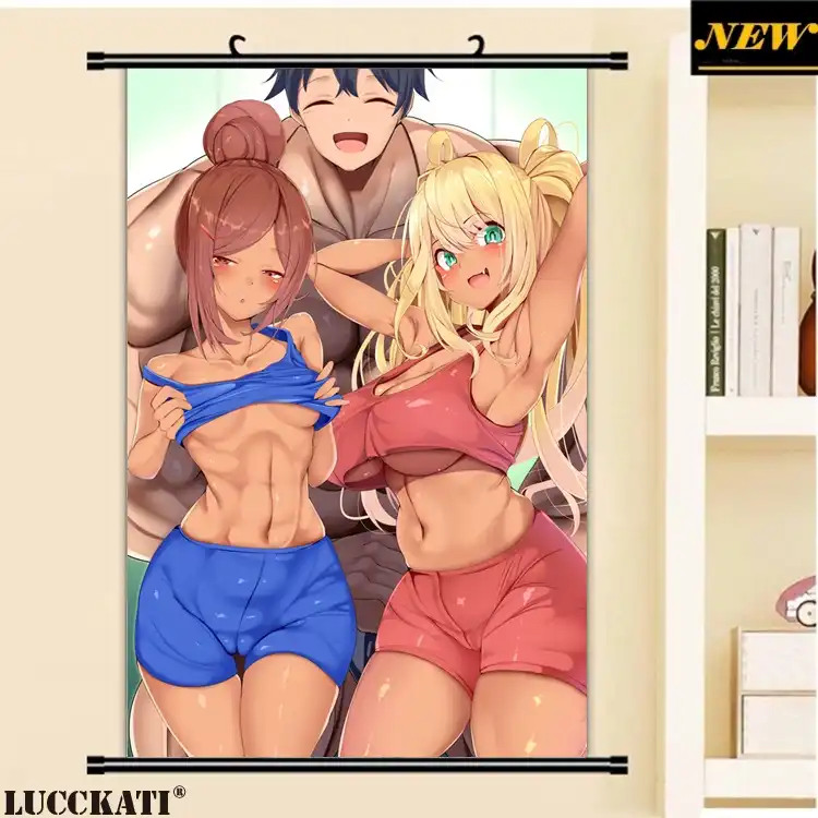 40x60cm Mancuerna Kilo Moteru Sakura Hibiki Ass Sexy Loli Cameltoe Bikini Dibujos Animados Anime Pared Desplazamiento Cartel Lienzo Pintura Aliexpress