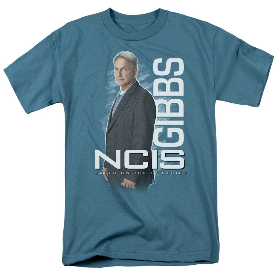 Ncis Gibbs стоящий лицензионный для взрослых Футболка Праздничная футболка | Мужская
