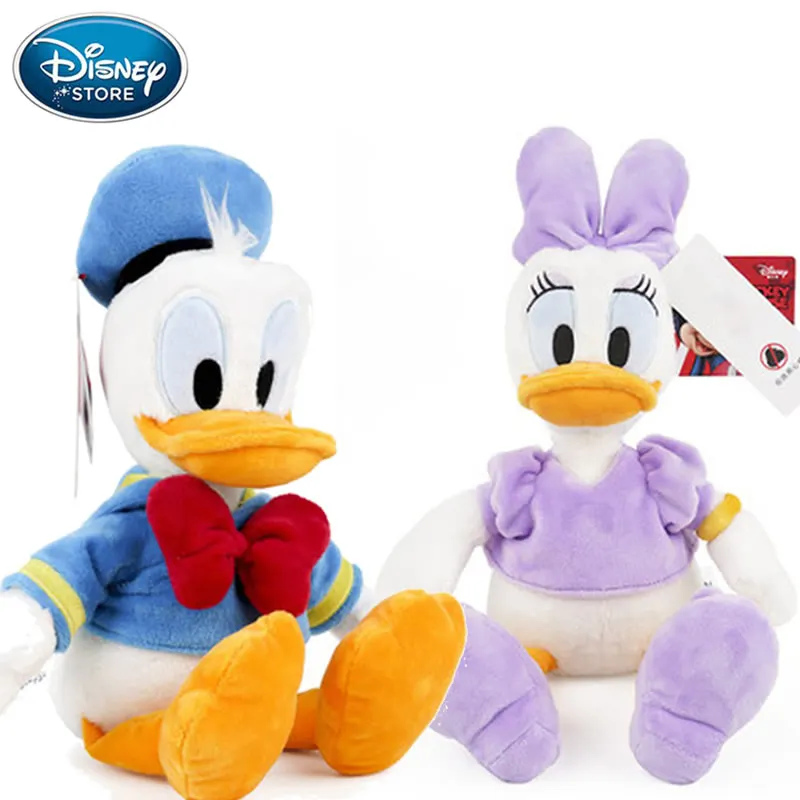 Лидер продаж плюшевые игрушки Disney Дональд Дак и Дейзи мягкие из ПП хлопка кукла