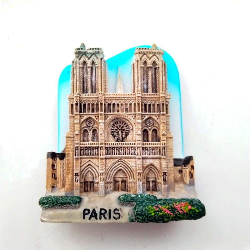 Магнит на холодильник Нотр Дам Франция Швейцария Германия Италия креативный