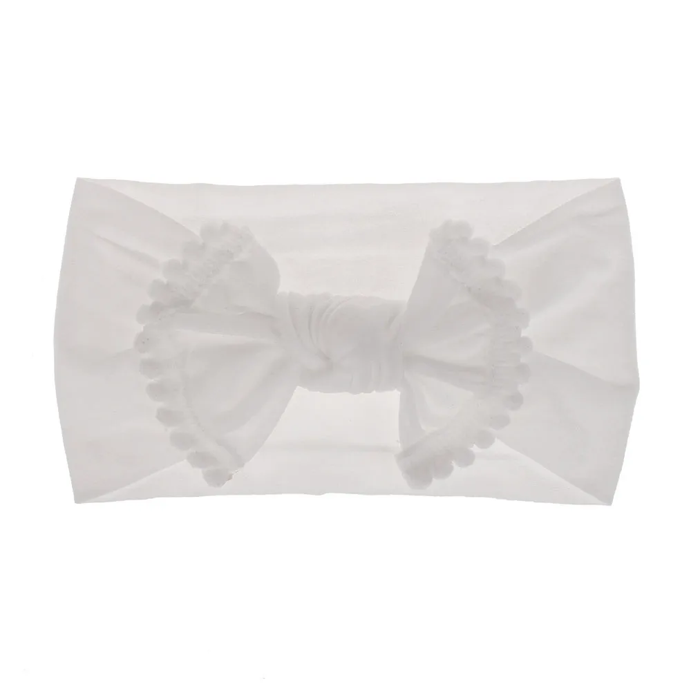 new baby headband Infant hair accessories Baby Toddler Infant Bowknot Headband Stretch Headwear Gift Toddlers headwrap