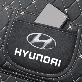 

1pcs Car Anti-Kick Pad Seat Back Cushion Rear Seat Passenger Anti-Dirty Pad for Hyundai Santa Fe Sonata Solaris Azera Creta I30