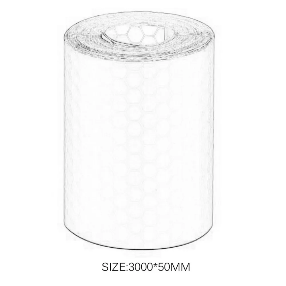 5cm*3m Safety Mark Reflective Tape Stickers Car-styling Self Adhesive Warning Tape Automobiles Motorcycle Reflective Film