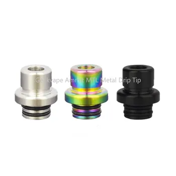 

Stainless Steel Wide bore 510 MTL drip tip for Geekvape Ammit MTL/Eleaf GS Turbo