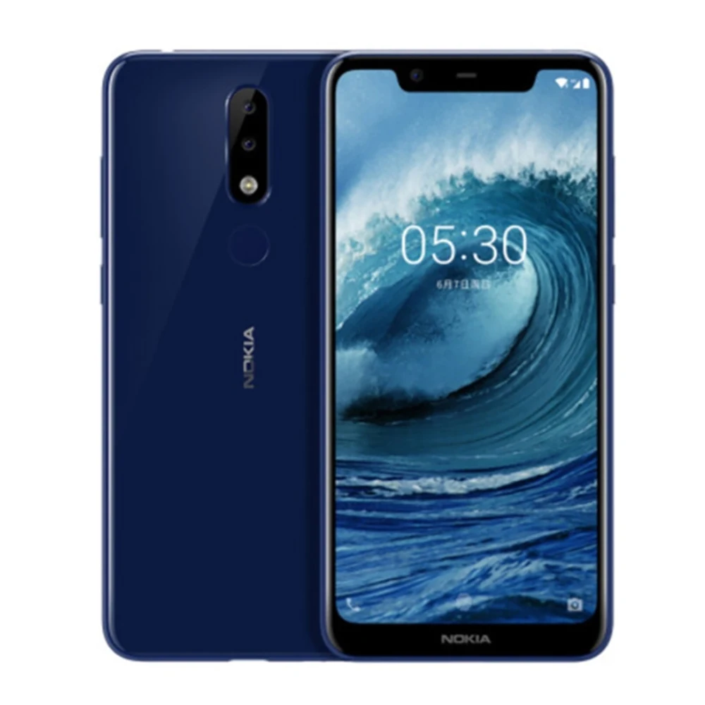 Original Nokia 5.1 Plus 4G LTE MobiIe Phone Unlock Nokia X5 CellPhone Dual SIM Card 5.86'' 3GB+32GB 13MP+5MP Android SmartPhone iphone 11 refurbished Refurbished Phones