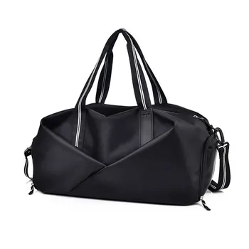 

Men Women Handbag Wet Pocket Gym Bag Training Outdoor Nylon Duffle Pouch Yoga Fitness Sports Shoes Compartment Waterproof Travel