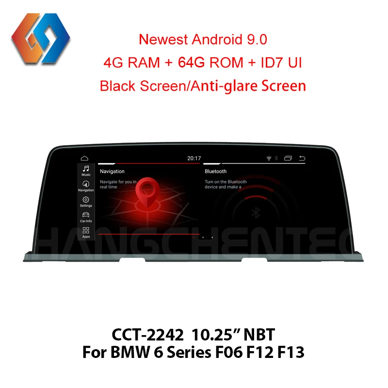 Автомобильный мультимедийный Android 9 64G для BMW 6 серии F06 F12 F13 NBT gps навигатор Радио BT
