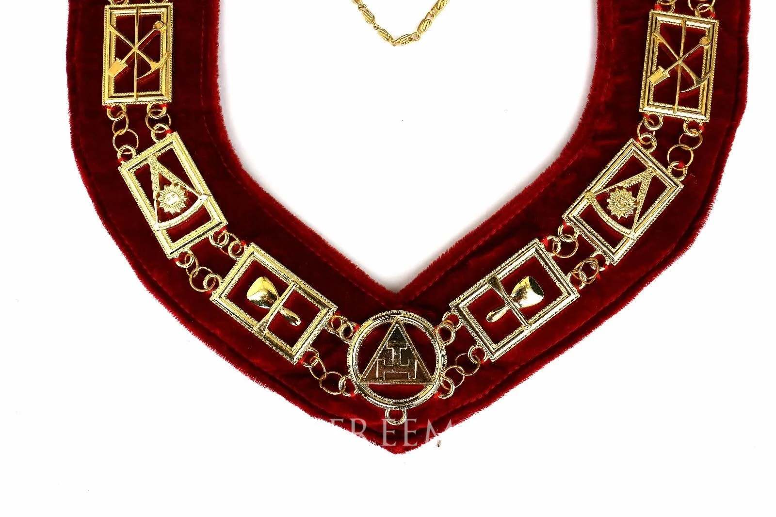 Ошейник Masonic master цепь со знаком масонов ошейник Regalia рыцари Templar Металлический