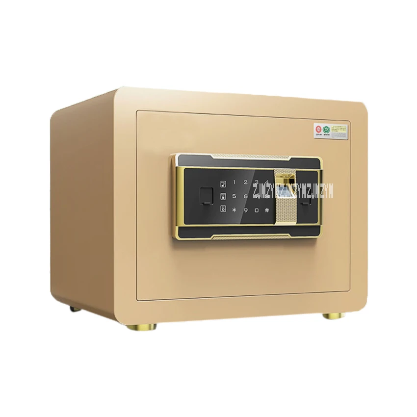 Strongbox-BGX-25 de seguridad Digital con contraseña, antirrobo, huella dactilar, Invisible, joyería de oficina con cerradura, armario con alarma