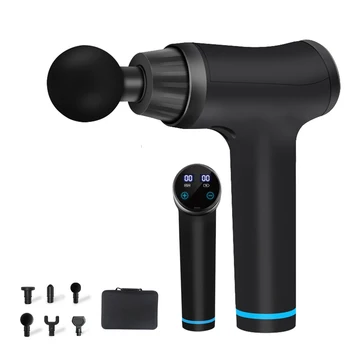 

Massage Gun Fascia Gun Neck Massager Vibration Fitness Equipment Noise Reduction Design Electric Massager Hypervolt Theragun