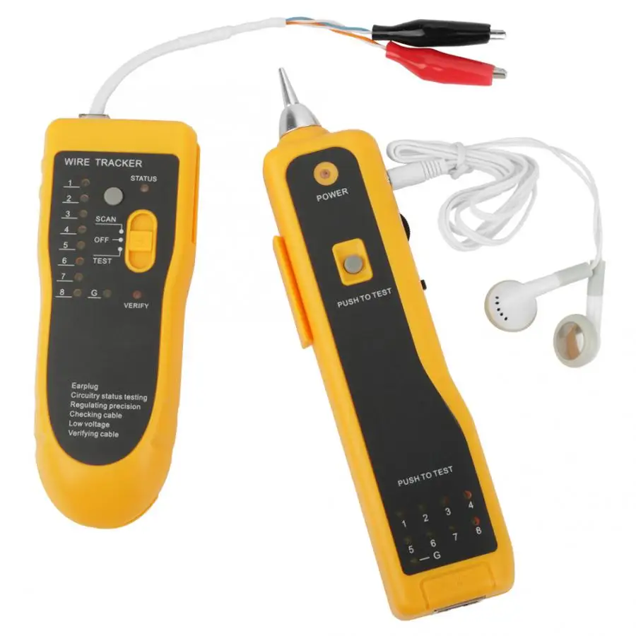 JW-360 сетевой кабель LAN тестер RJ11 RJ45 UTP STP линия Finder провода