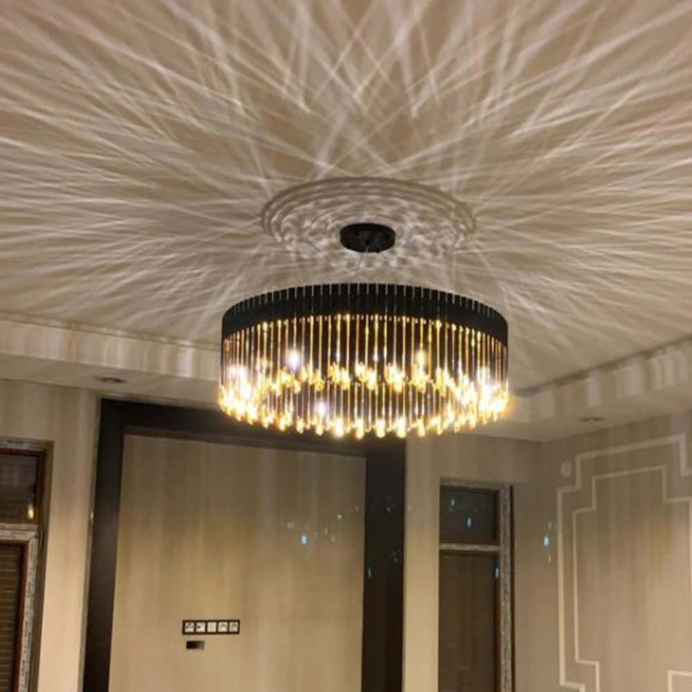 Stainless Steel Modern Chandelier Led 