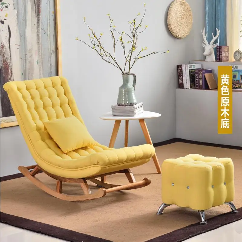 style8 21% Европейское свободное счастливое кресло-качалка шезлонг балконное кресло-качалка одноместный диван кресло Сиеста кресло-качалка - Цвет: style8