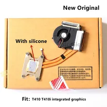 Nieuwe Originele Voor Lenovo Thinkpad T410 T410i Cpu Koelventilator Met Heatsink Radiator Fru: 45M2723