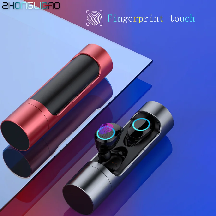 Сенсорное управление X8 Tws Беспроводные Bluetooth 5 0 мини наушники с зарядным боксом