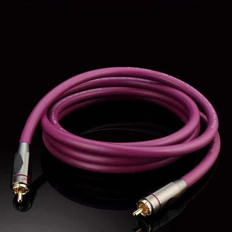 RCA видео аудио коаксиальный цифровой кабель RCA штекер шнур SPDIF сабвуфер линия для ТВ DVD усилитель динамик