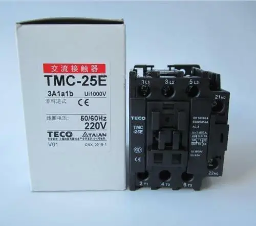 TECO TMC 25E контактор 220VAC новый|Автоматизация зданий| |