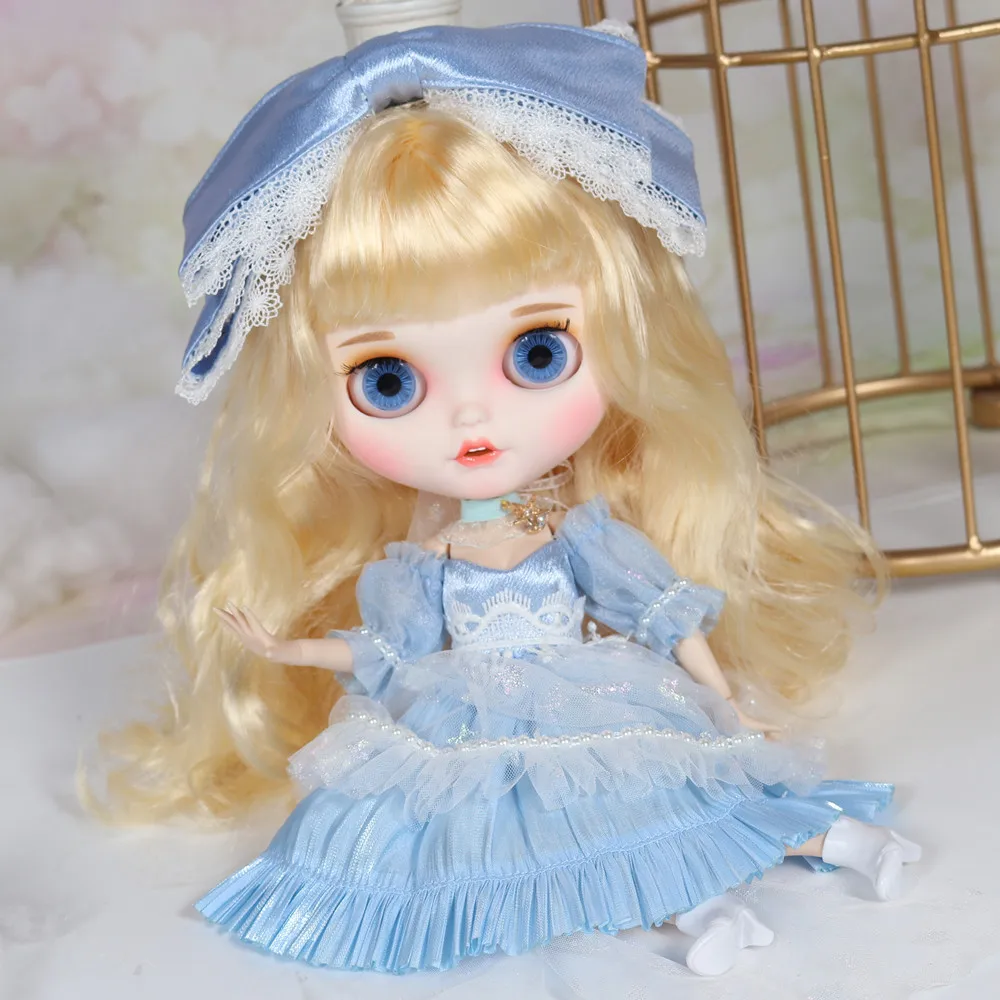 ICY Blyth Doll Pouting and Smilling Mouth Carved lips Matte face Joint body 1/6 bjd,licca,jerryberry,pullip