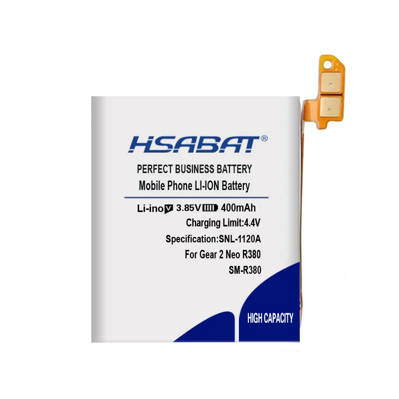 Топ бренд 400mAh аккумулятор для samsung gear 2 SM-R380 gear 2 R380 SMR380 SM-R381