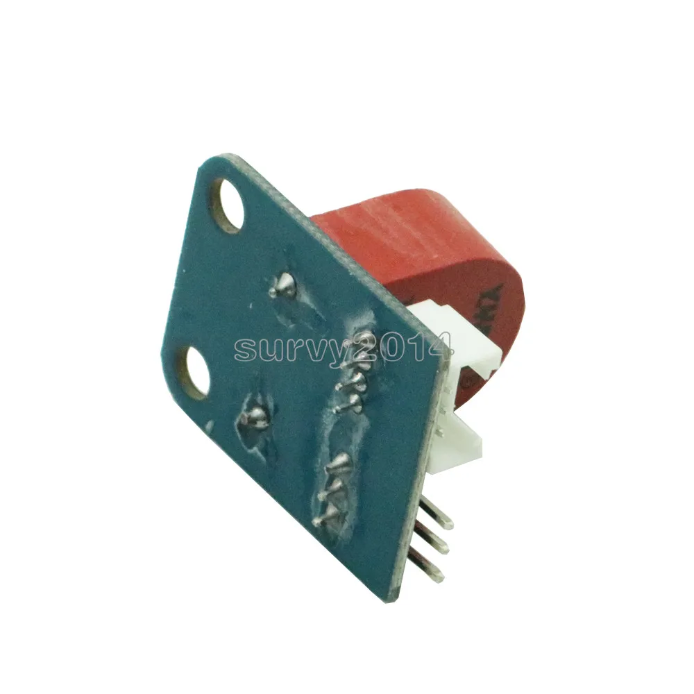 Аналоговый токовый измерительный модуль переменного тока 0~ 5A Амперметр сенсор доска для Arduino на основе TA12-100 3-контактный интерфейсный датчик Кирпич 5 в I/O DIY