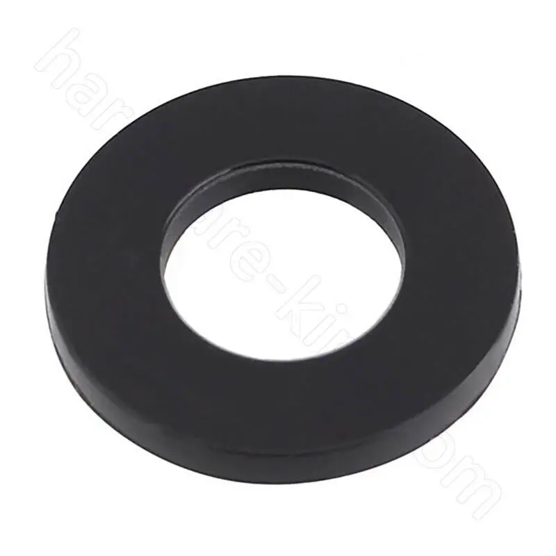 

Black nylon washer plastic plane M6X12X1.5