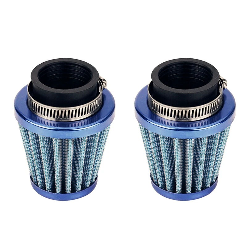 2Pcs 38Mm Motorcycle Air Filter Pod Cleaner for Off-Road ATV Quad Dirt Pit Bike | Автомобили и мотоциклы