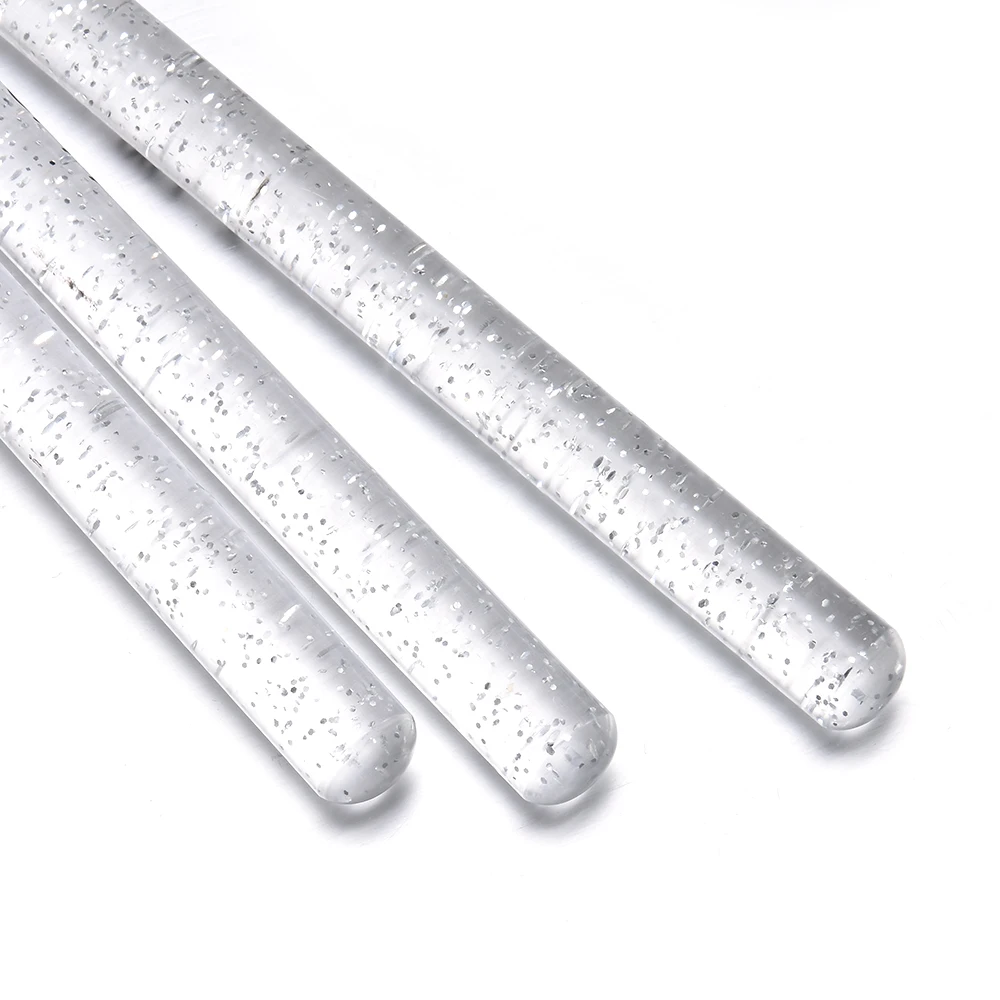 7pcs 7 Size UV Gel Acrylic Crystal Nail Art Design Builder Salon Painting Brush Pen Set Point Dill Brush Set Nail Art Decoration