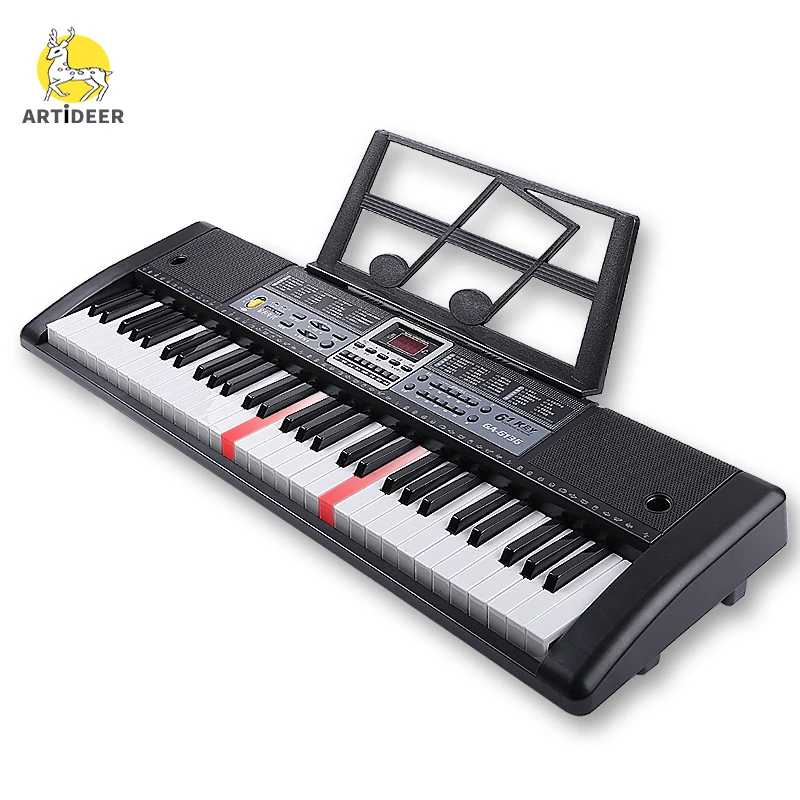 Profissional piano teclado 61 teclas instrumentos musicais