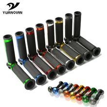 Мотоцикл 7/" 22 мм ручки противоскользящие ручки для Suzuki KTM BMW Yamaha Honda Ducati Aprilia Benelli