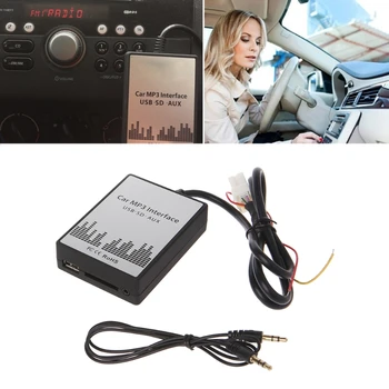 

USB SD AUX Car MP3 Music Player Changer Adapte for nissan Almera Maxima Teana 203D
