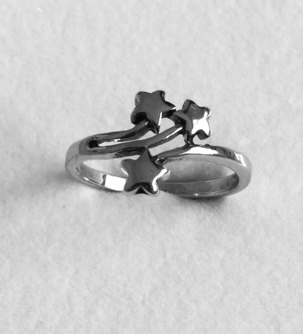 Новое модное черное нейтральное кольцо в стиле ретро для подарка оптом - Цвет основного камня: 8 Ring