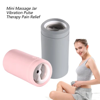 

Multifunction Protable Mini Massage Jar Cans Cervical Back Body Relaxation Therapy Pain Relief Pulse Massage Jar Health Care