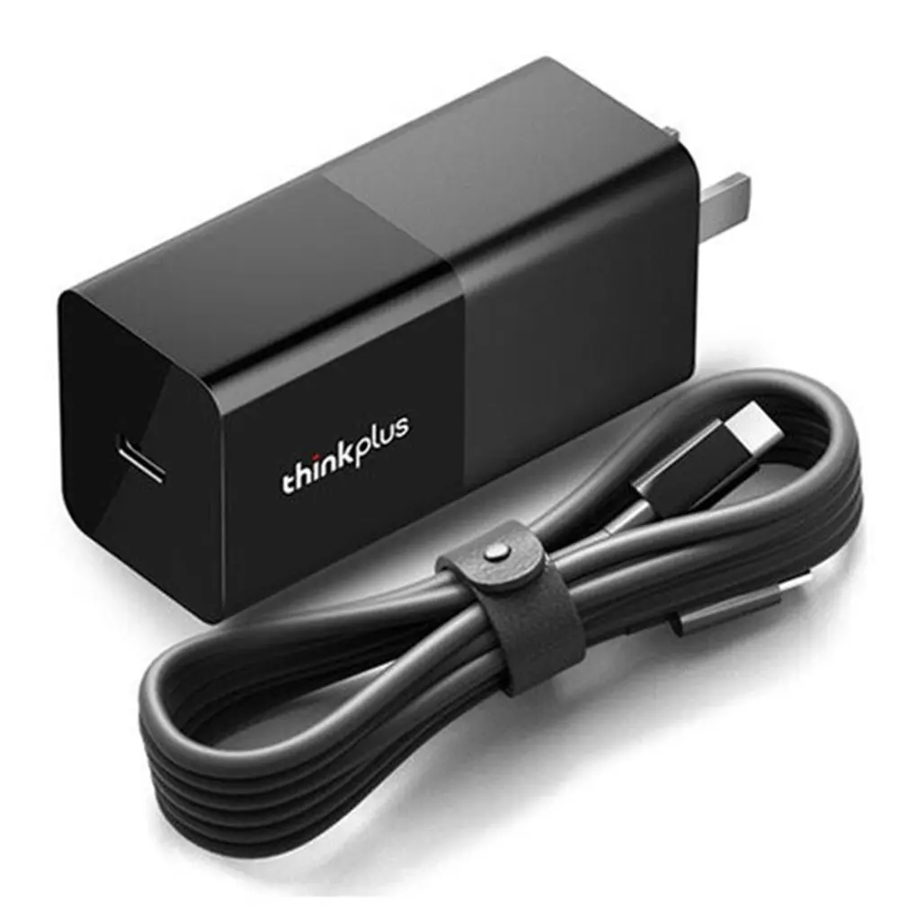 

Usb-C Lipstick Portable Power Adapter Laptop Charger Power Cord X1 X280 T480S 65W X390/T490 for Lenovo Thinkplus